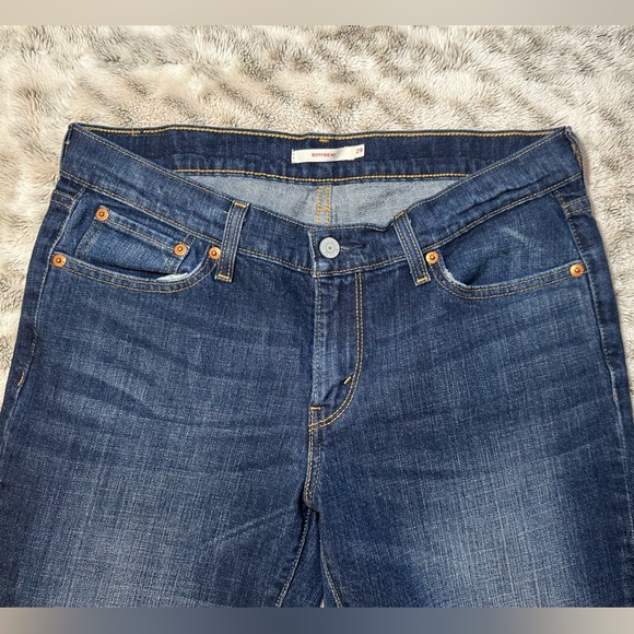 Levi’s  Boyfriend  jeans 29 Women Blue Medium - Picture 3 of 7